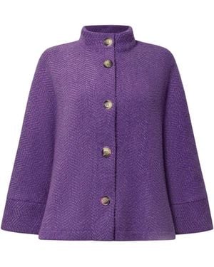 James Lakeland Batwing Jacket - Purple
