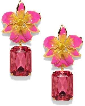 The Pink Reef Vanilla Orchid Jewelled Drop - Pink