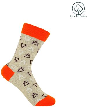 Peper Harow - Made in England Elements Socks - Orange