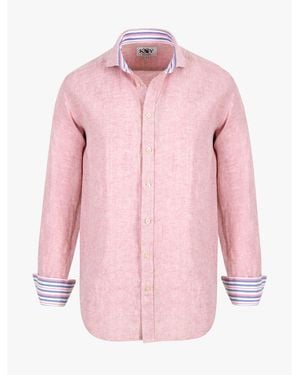 Koy Clothing Dusty Linen Shirt - Pink