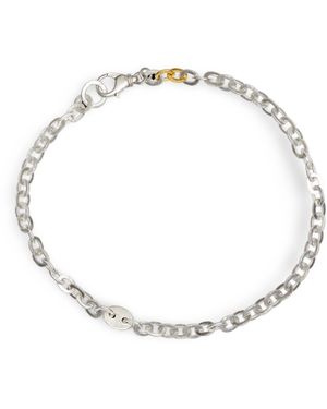 Golden Horn Jewellery Sister And Brother Chunky Chain Necklace - Metallic
