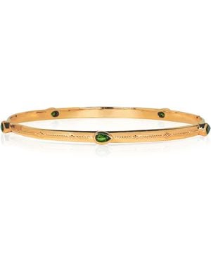 Charlotte's Web Jewellery Saraswati Stacking Bangle - Metallic