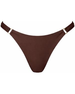 Belletage Swimwear The Loop Bottom - Brown
