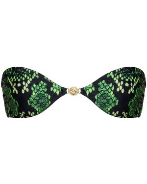 Sunkissed Le Bandeau Strapless Top - Green