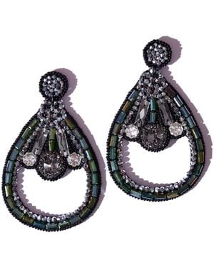 Simitri Midnight Mirage Earrings - Black