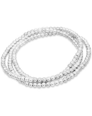 Lutiro Elegance Elastic Ball Bead Bracelet - Metallic