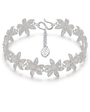 Yieon Lily Fine Filigree Bracelet - Metallic