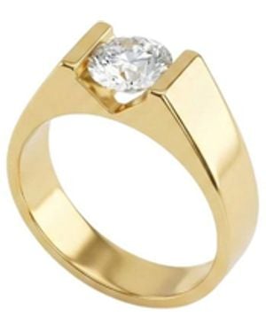 Gutta Design Valley Ring Plated - Metallic