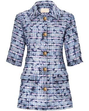 GeeGee Collection Shu Coat - Blue