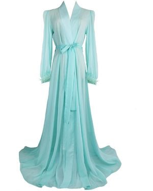 Ak Royalty Resortwear Reina Sparkling Gown Mint - Blue