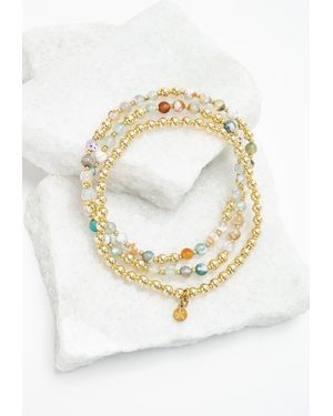 Starfish Project Light We Carry Bracelet Set - White