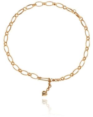 LINYA JEWELLERY Marsala Chain Necklace - Metallic