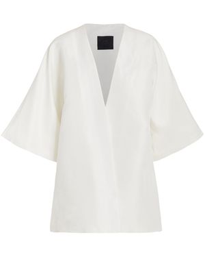 Niran Angelina Faille Jacket - White