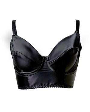 Carol Coelho Paradox Underwire Longline Top Dra - Black