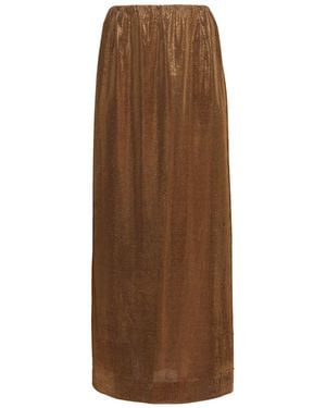 Helene Galwas Heda Maxi Skirt - Brown