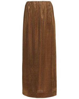 Helene Galwas Heda Maxi Skirt - Brown