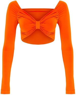 Herfetch Tangerine Top - Orange