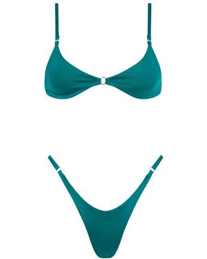 Acuarela Brand Bold Bikini Set - Blue