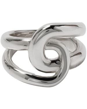 Tami&Tami Leclat P Knot Ring - White