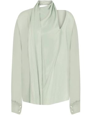 NAZLI CEREN Jill Blouse - Green