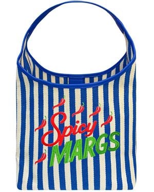 Lilly Loves Spicy Margs Striped Bag - Blue