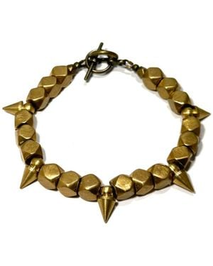 Rachel Nathan On Point: Indian Brass Bracelet - Metallic