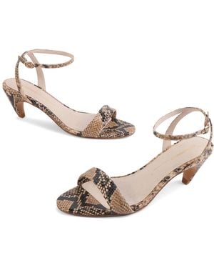 INTENTIONALLY ______ Liani Heeled Sandal - Metallic