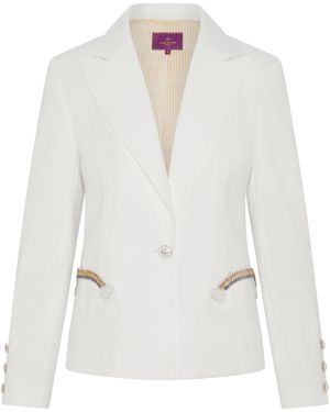 House of Kind P B Pride- Blazer - White
