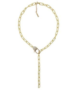 Adriana Pappas Designs City Girl Lariat - Metallic