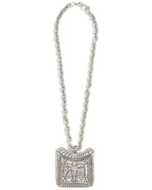 Lovard Double Eagle Necklace - Metallic