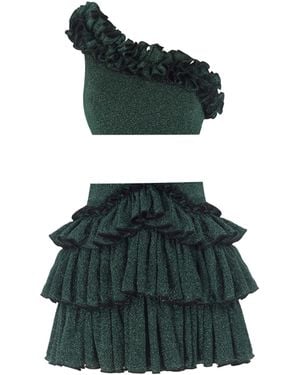 Nur Karaata Bellano Alexis Sparkle Set - Green