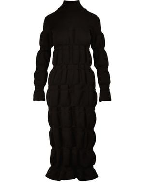 Ioana Ciolacu Rubber Dress - Black
