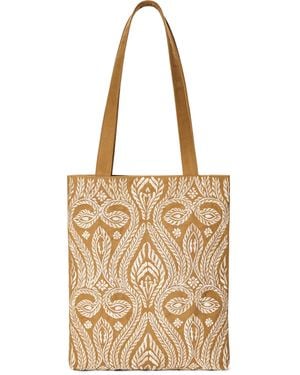 Jodi Lee Neutrals All That Jazz Shopping Bag Taupe - Natural