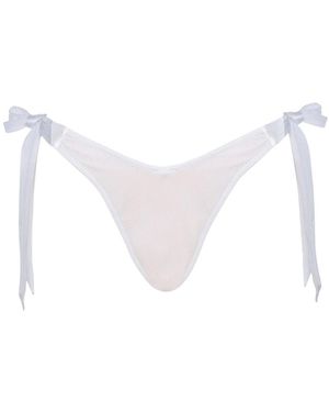 Cherina Beachwear Llc Ella Bikini Bottom - White