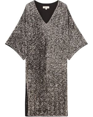 Little Lies Lady Stardust Sequin Dress - Gray