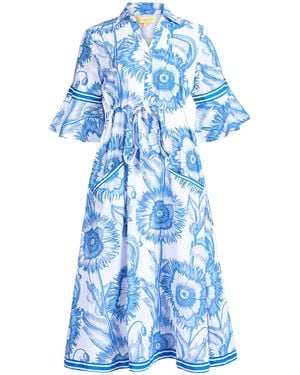 IslaPayal Cape Midi - Blue