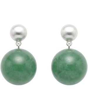 seree Duo & Jade- Aventurine Earrings - Green