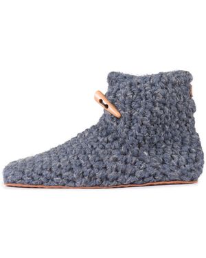 Kingdom of Wow Comfortable Wool Boot Slippers For - Blue