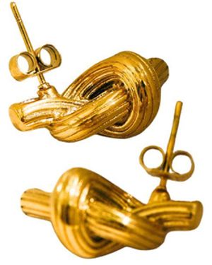 Mulgaro The Phaedra Earrings - Metallic