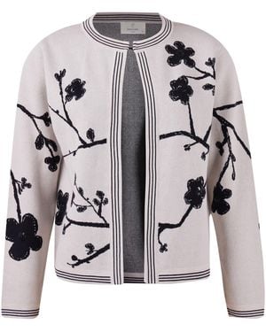 Peraluna Lady Sakura Knit Jacket - Grey