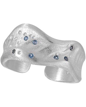 Janus Edinburgh Sterling Portobello Sterling Ring - Gray