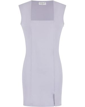 Celestine & Mae Vele Square Neck Mini - Purple