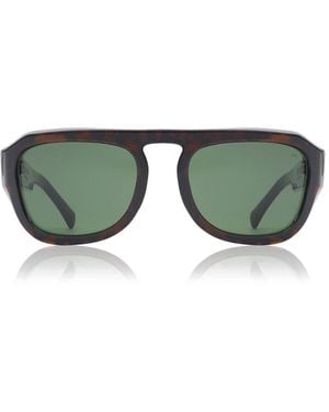 A.Kjærbede Max Sunglasses Demi Tortoise - Green