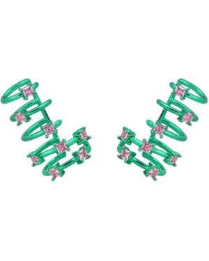 Lavani Jewels Togusa Ear Cuff - Green