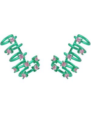 Lavani Jewels Togusa Ear Cuff - Green