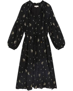 Little Lies Aurora Celestial Dress - Black
