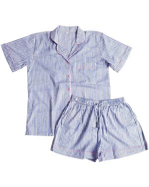 Lilly Loves Stripe Pyjama Set - Blue