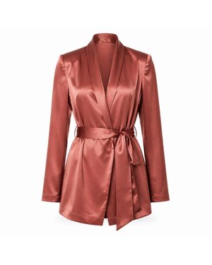 34B Melanie Robe Blazer - Red