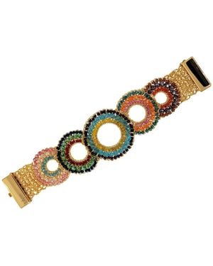 Lavish by Tricia Milaneze Multicolour Gush Handmade Bracelet