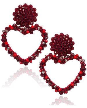 PINAR OZEVLAT Queen Of Hearts - Red